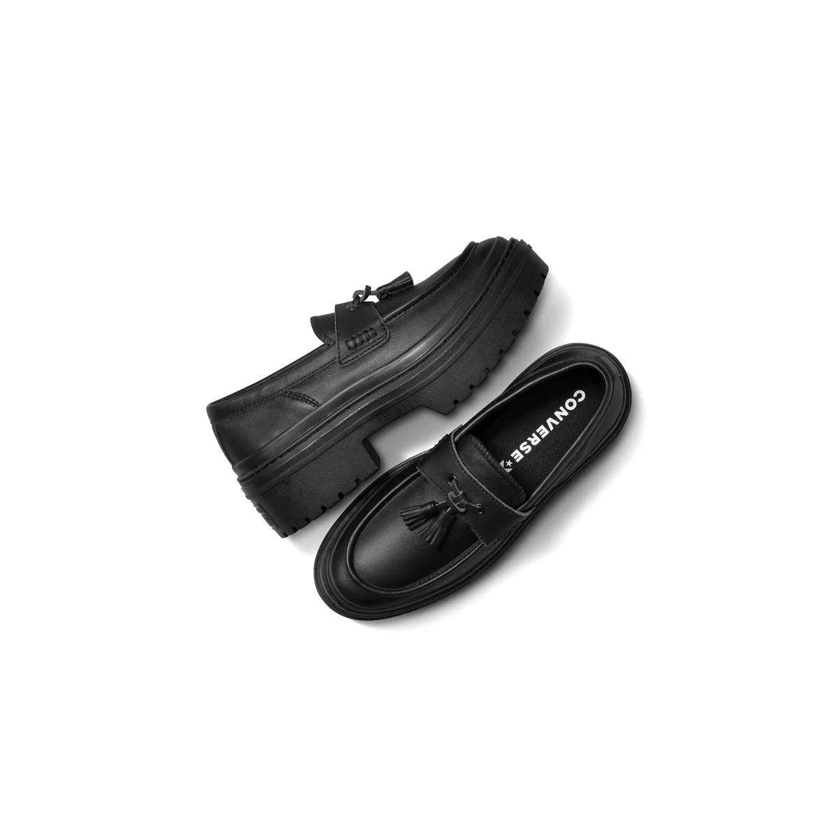 CTAS Lugged Heel Loafer 'Black' - Image 3