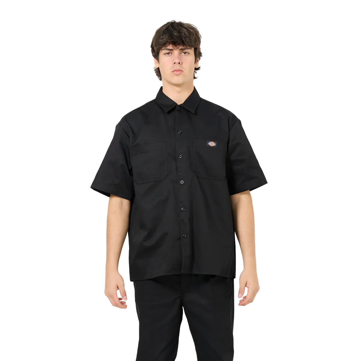 Dickies Type 1 Work Shirt 'Black' - Image 3