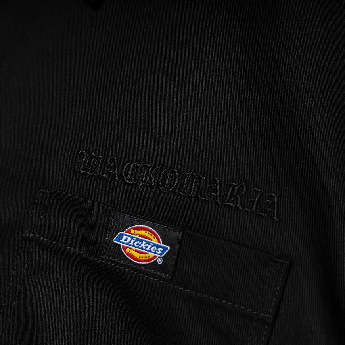 Dickies Type 1 Work Shirt 'Black' - Image 5