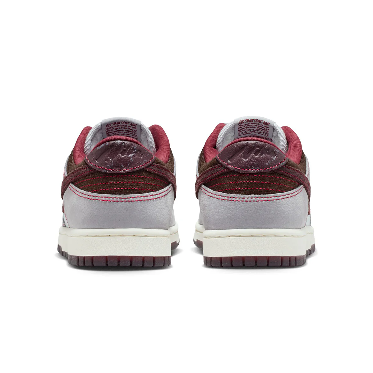 Dunk Low Retro SE 'PURE PLATINUM/BURGUNDY CRUSH/WOLF GREY' - Image 5