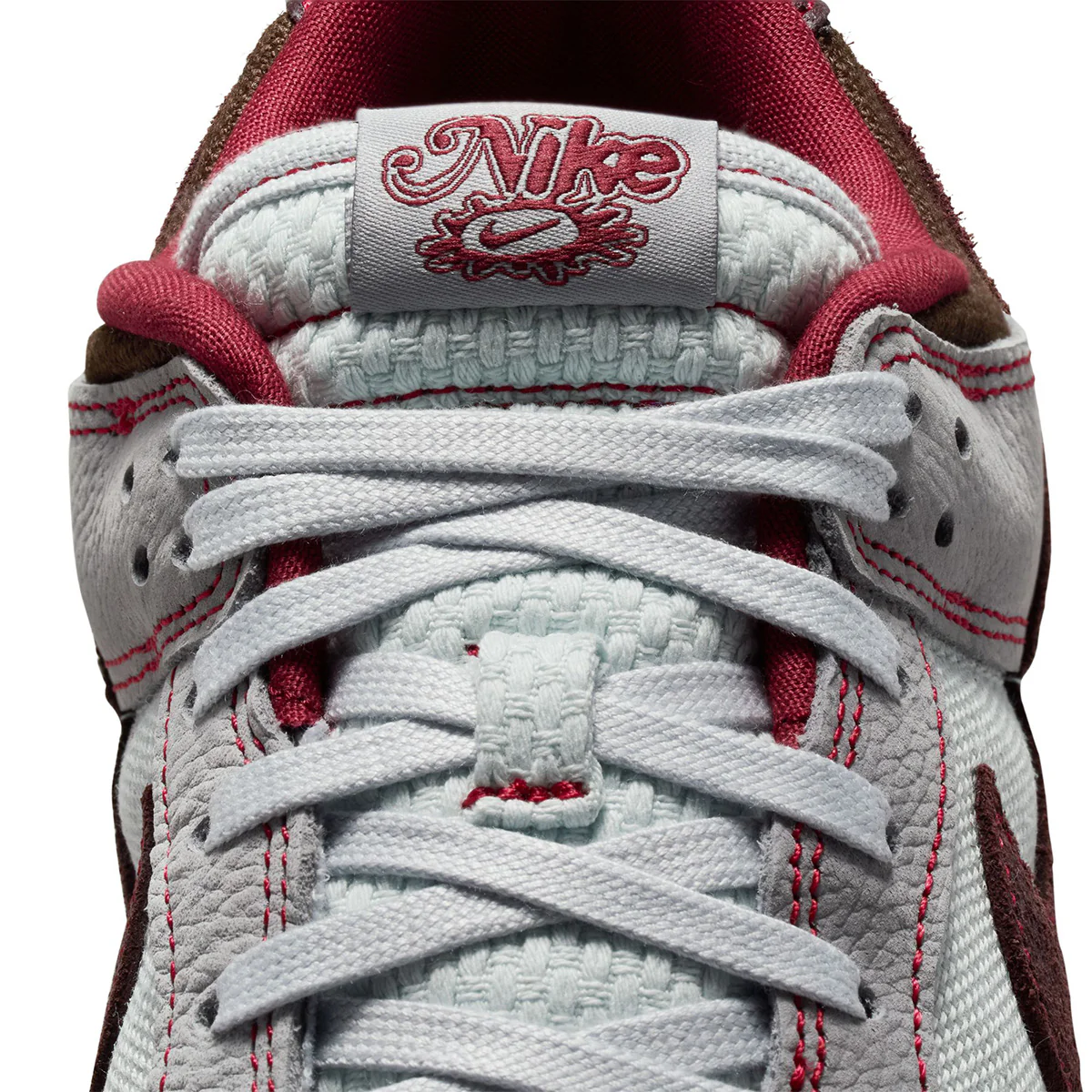 Dunk Low Retro SE 'PURE PLATINUM/BURGUNDY CRUSH/WOLF GREY' - Image 9
