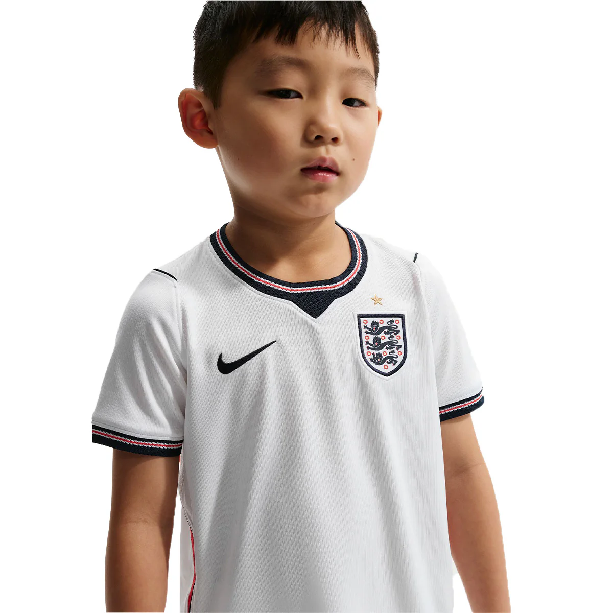 England 2026 Stadium Home Little Kids' Soccer 3-Piece Kit 'WHITE/SPEED RED/OBSIDIAN/OBSIDIAN' - Image 4