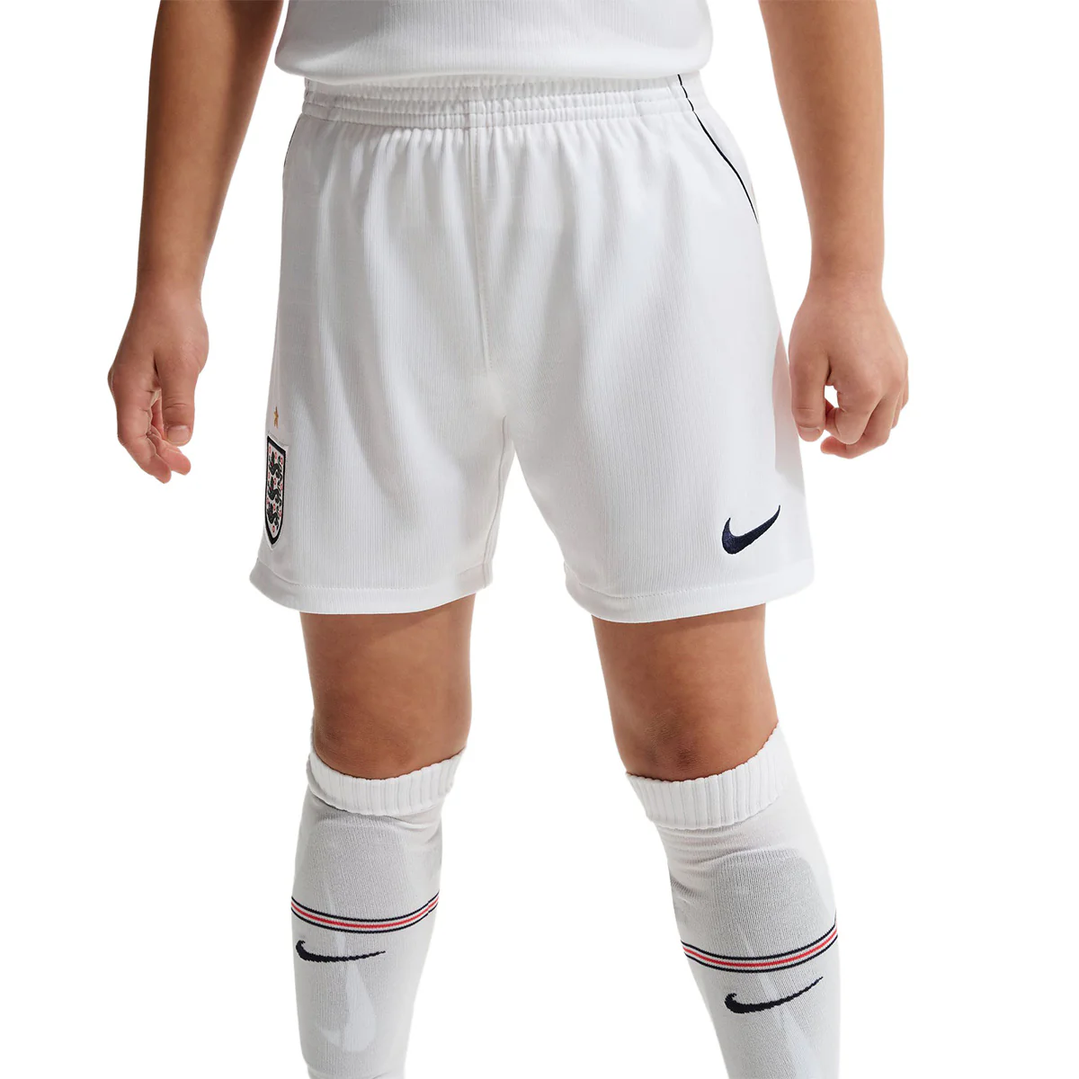 England 2026 Stadium Home Little Kids' Soccer 3-Piece Kit 'WHITE/SPEED RED/OBSIDIAN/OBSIDIAN' - Image 6