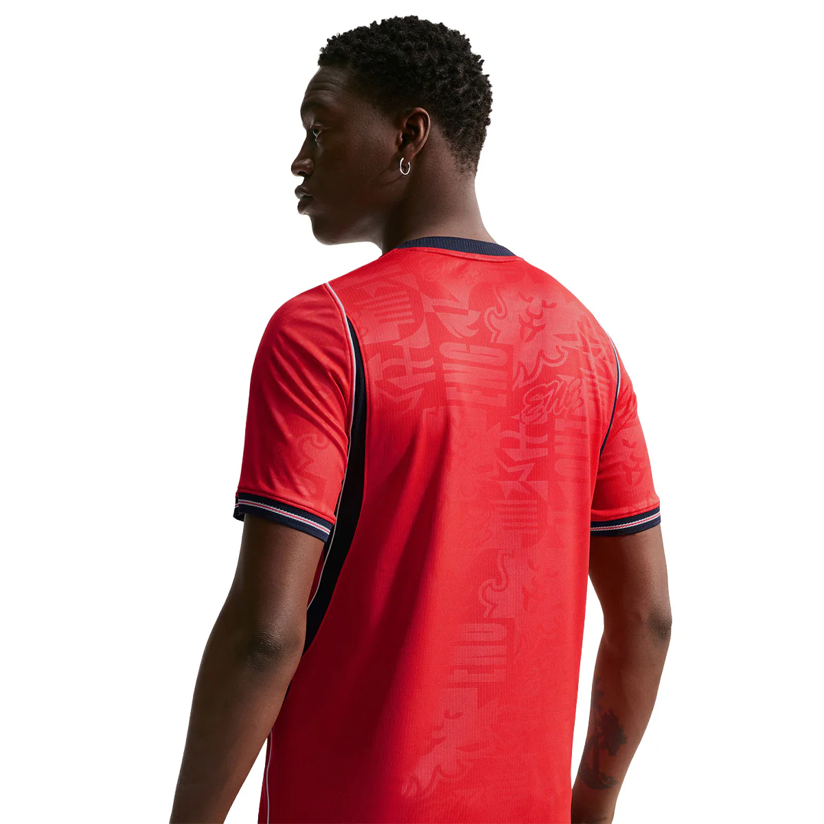 England National Team 2026 Stadium Away Men's Dri-FIT Soccer Jersey 'SPEED RED/OBSIDIAN/WHITE/OBSIDIAN' - Image 3