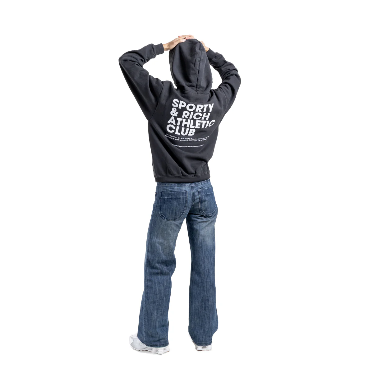 Exercise Often Hoodie 'Faded Black' - Image 3