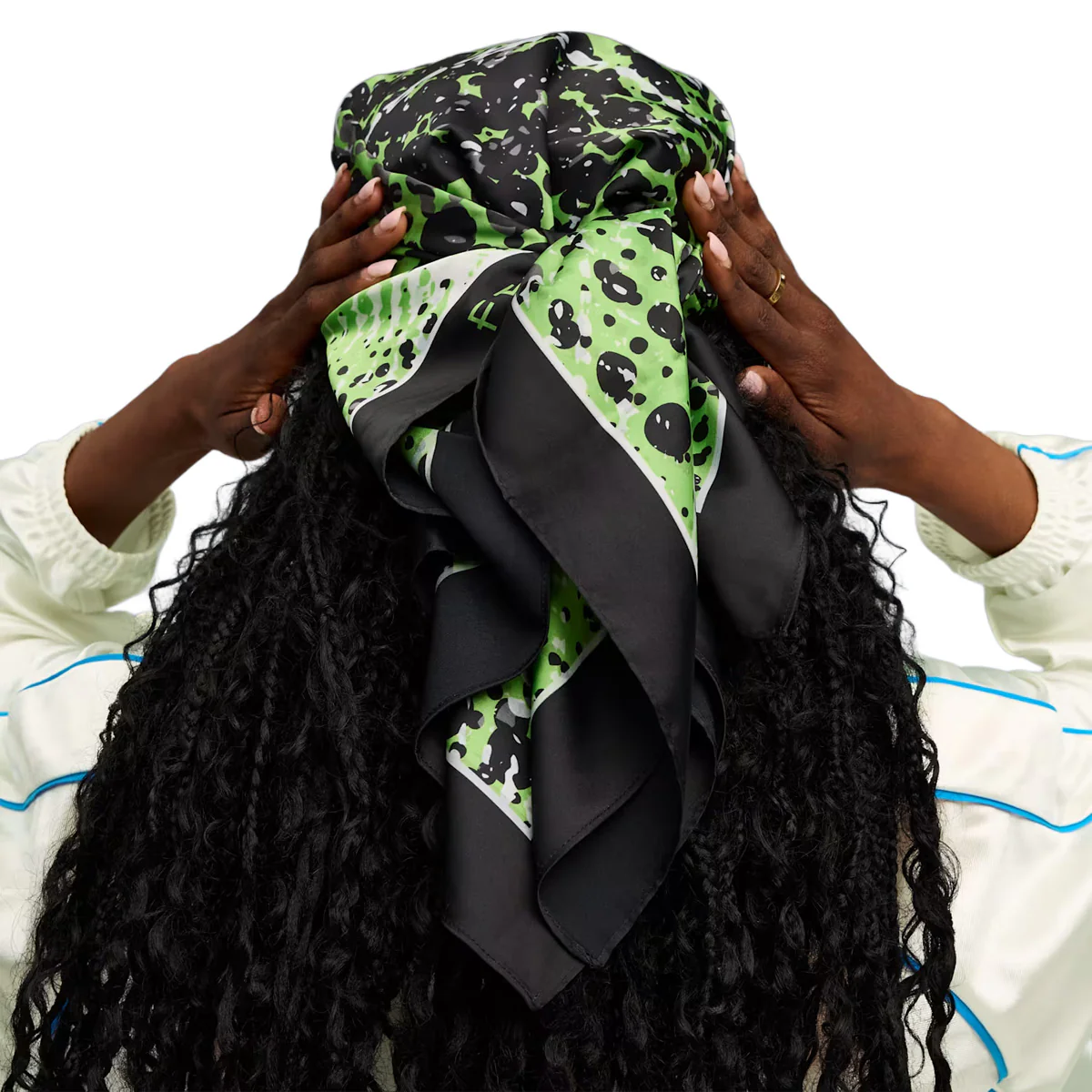 '+ FENTY Scarf 'Elektro Green/Black' - Image 3