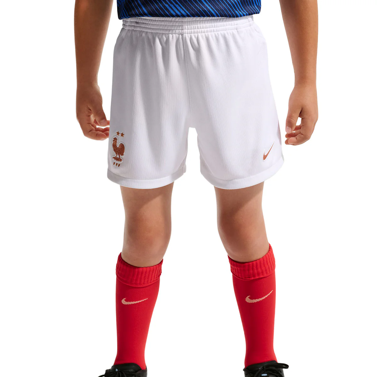 FFF 2026 Stadium Home Little Kids' Soccer 3-Piece Kit 'GAME ROYAL/METALLIC COPPER' - Image 7