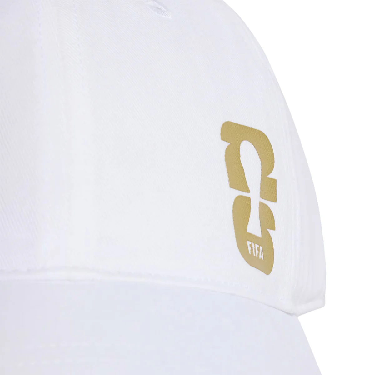 FIFA World Cup 26 Official Emblem Cap 'White/ Dark Football Gold' - Image 3