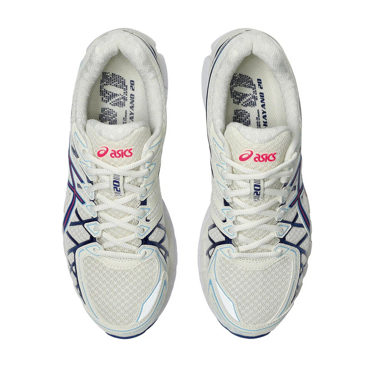 GEL-KAYANO 20 'CREAM/DEEP MARINE' - Image 4
