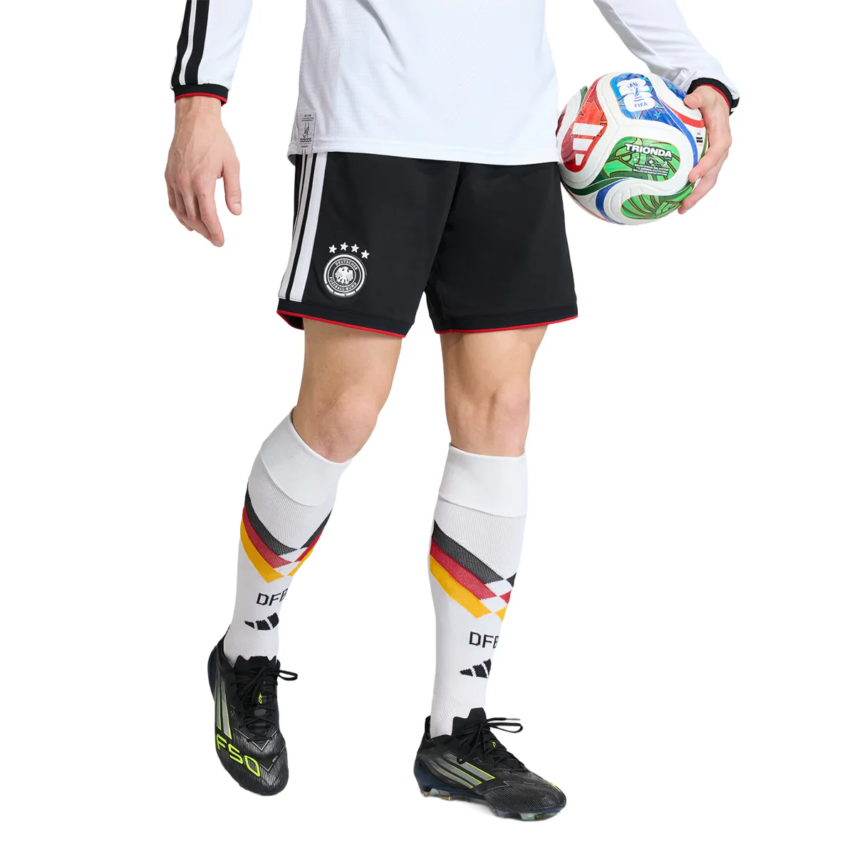Germany 26 Home Shorts 'BLACK' - Image 3