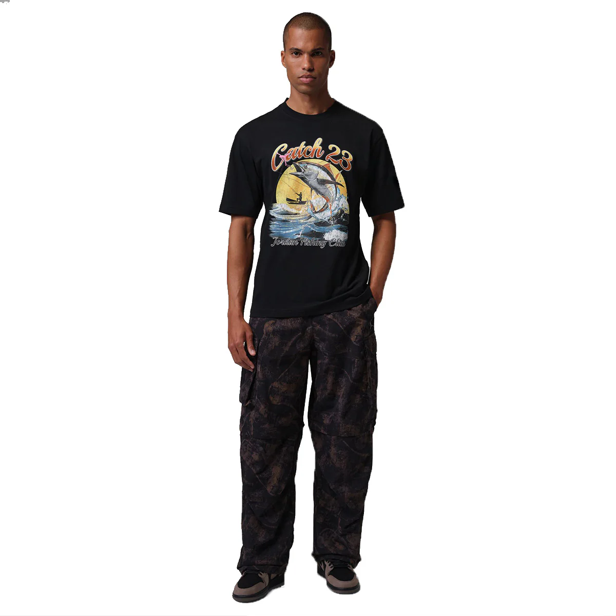 Graphic Short Sleeve T-Shirt 'BLACK/WHITE' - Image 2