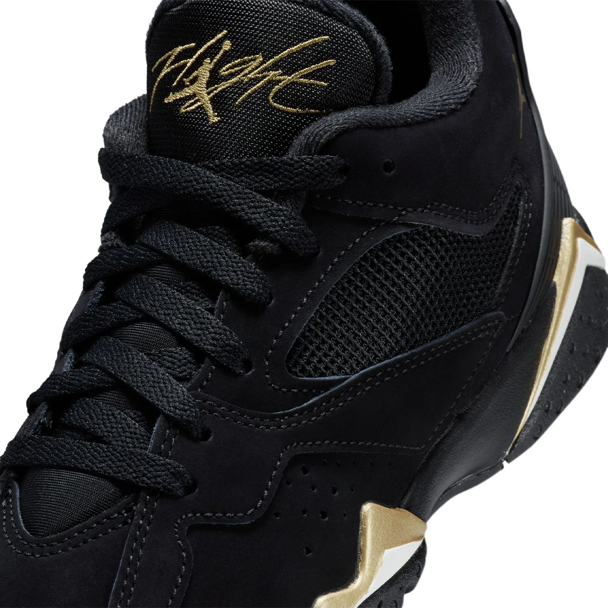 GS Air Jordan MVP 92 'Black/Sail/Metallic Gold' - Image 7
