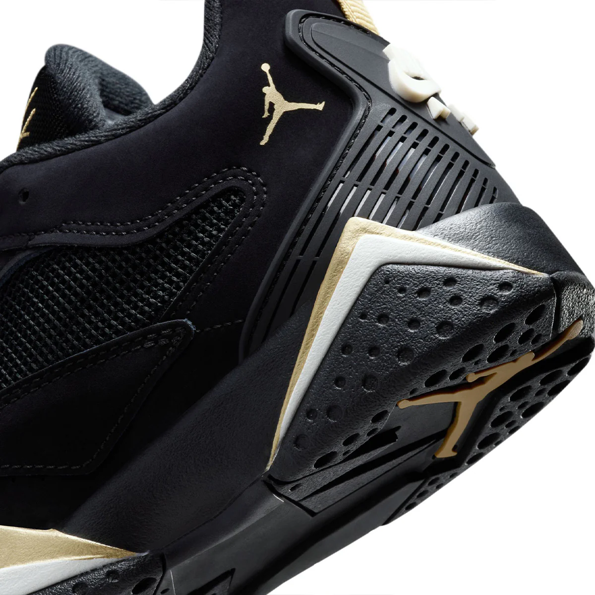 GS Air Jordan MVP 92 'Black/Sail/Metallic Gold' - Image 8