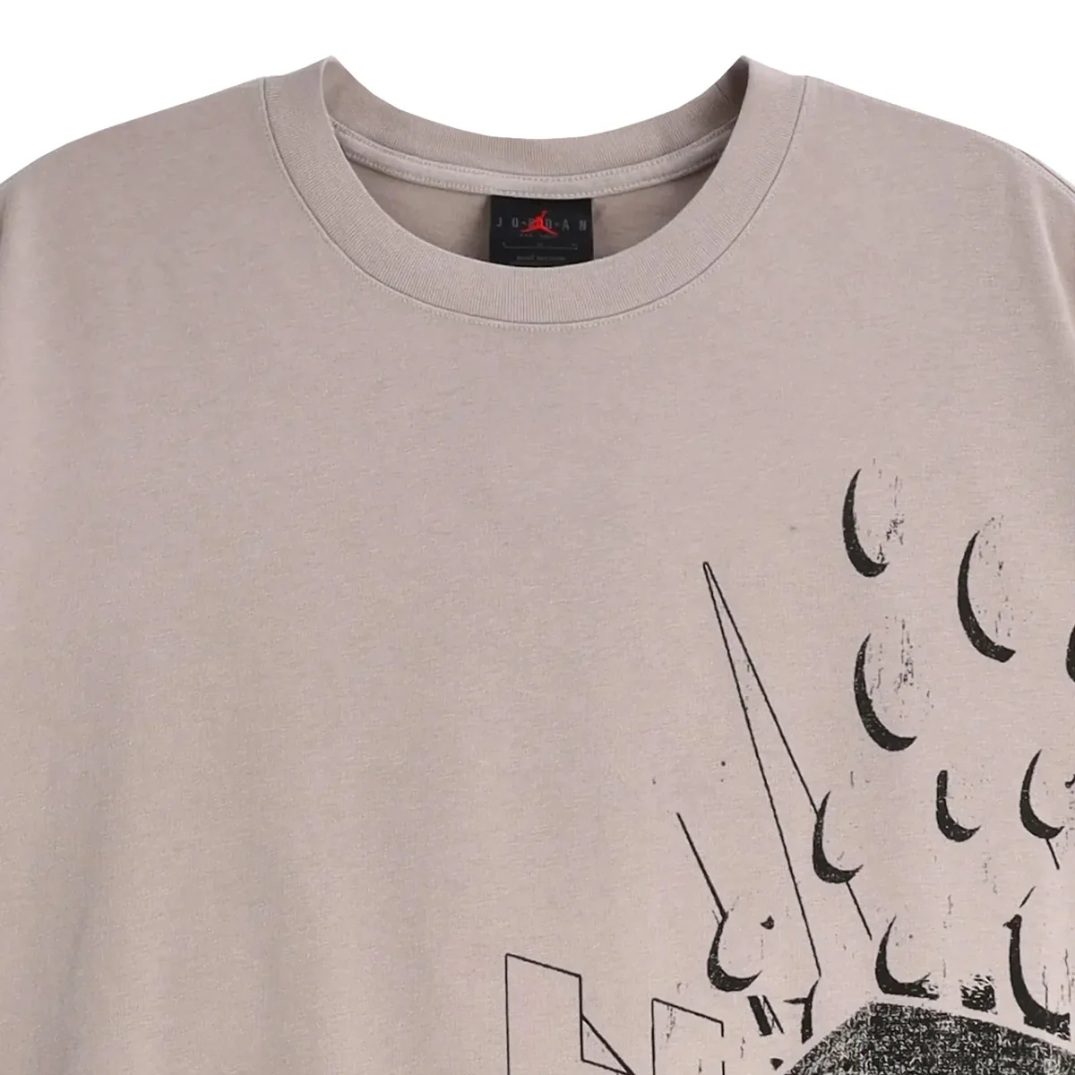 Jordan 23 Short Sleeve Tee 'College Grey' - Image 3