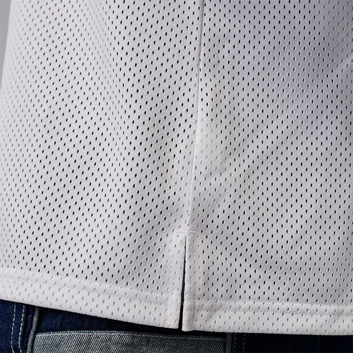 Jordan Brooklyn Mesh Jersey 'WHITE/GYM RED' - Image 7