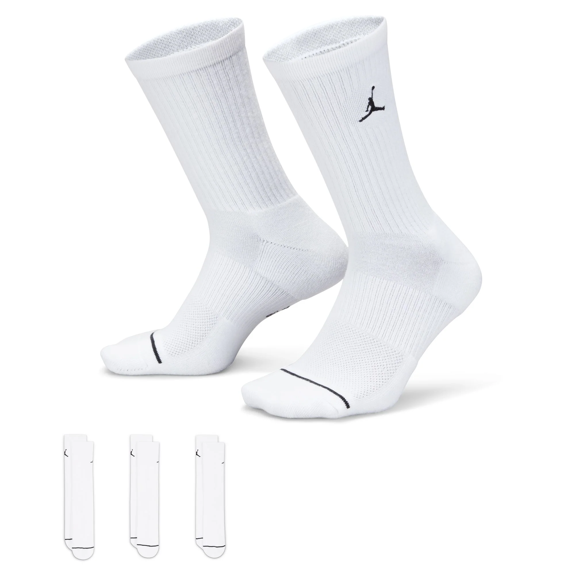 Everyday Crew Socks (Pack of 3) 'WHITE'