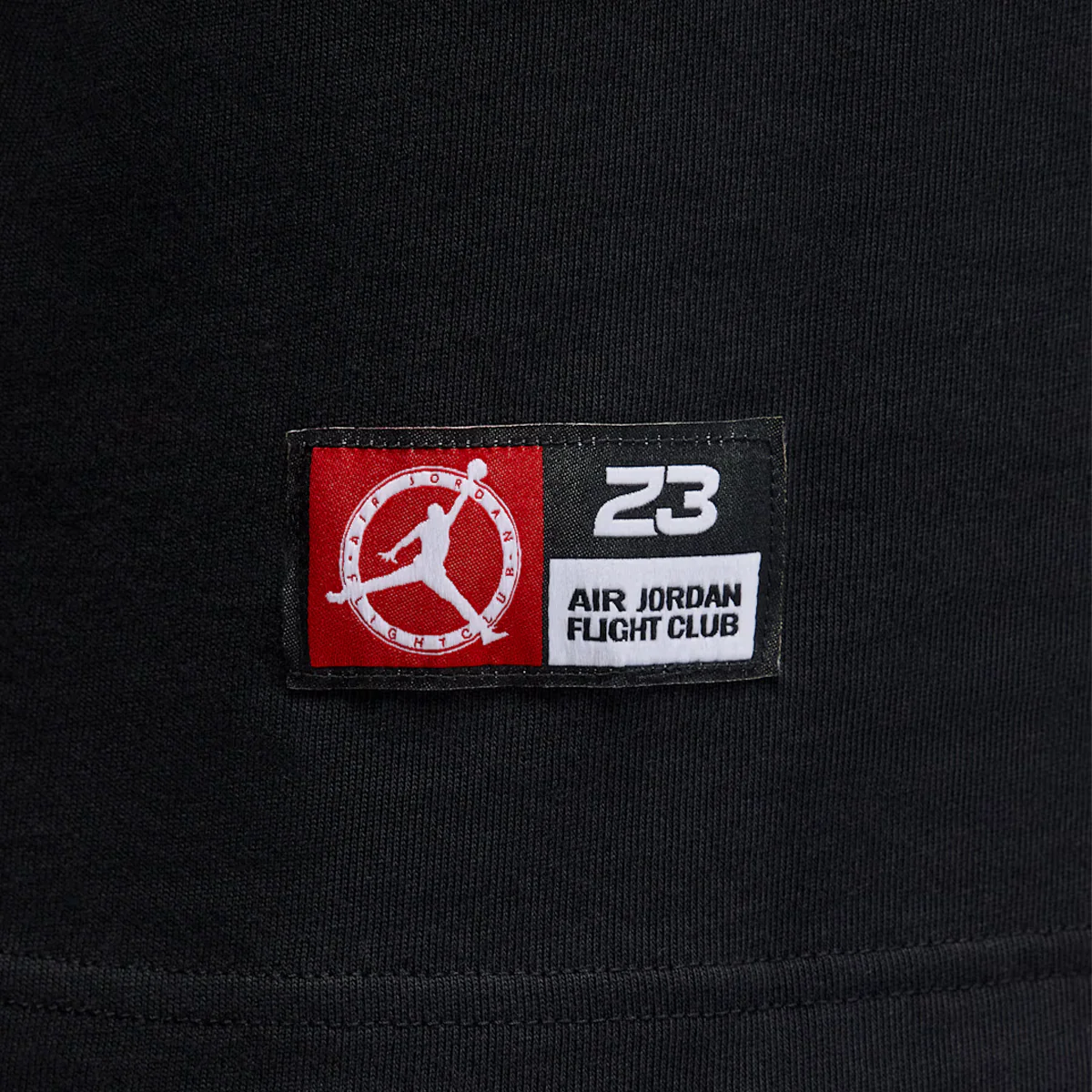 Jordan Flight Club Men's Long-Sleeve T-Shirt 'Black/University Red' - Image 6