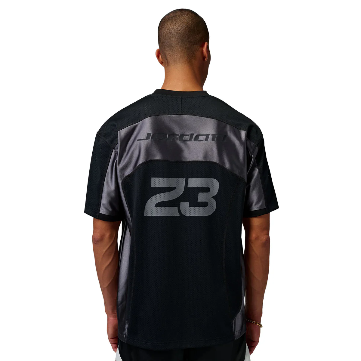 Jordan Flight Men's Jersey T-shirt 'BLACK/IRON GREY/BLACK' - Image 3
