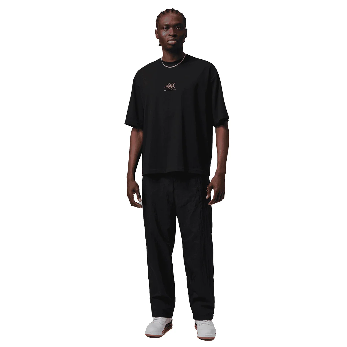 Jordan Flight Men's Oversized Graphic T-Shirt 'Black' - Image 2