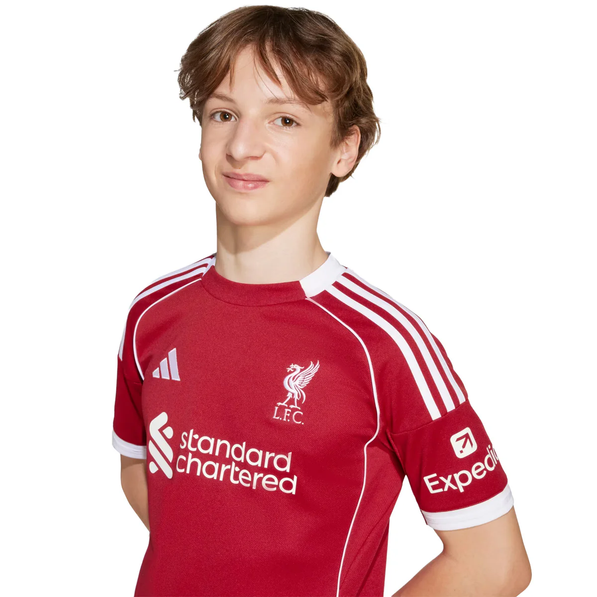 Liverpool FC 25/26 Home Kids Jersey 'Strawberry Red' - Image 4