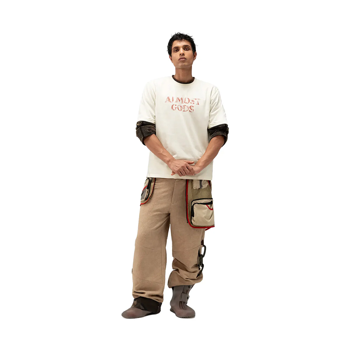Logo Tee in Off White - Image 2