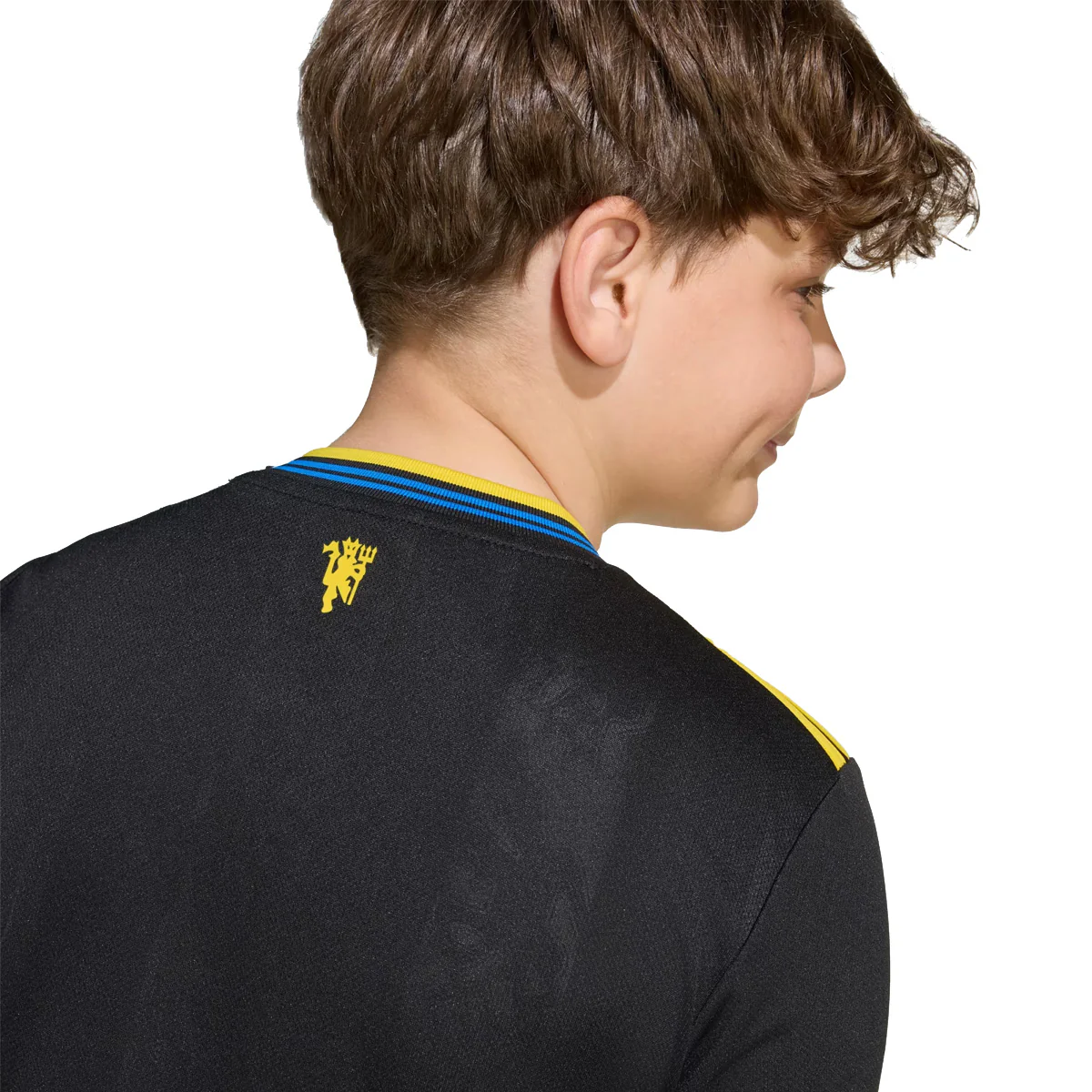 Manchester United 25/26 Third Kids Jersey 'Black' - Image 5