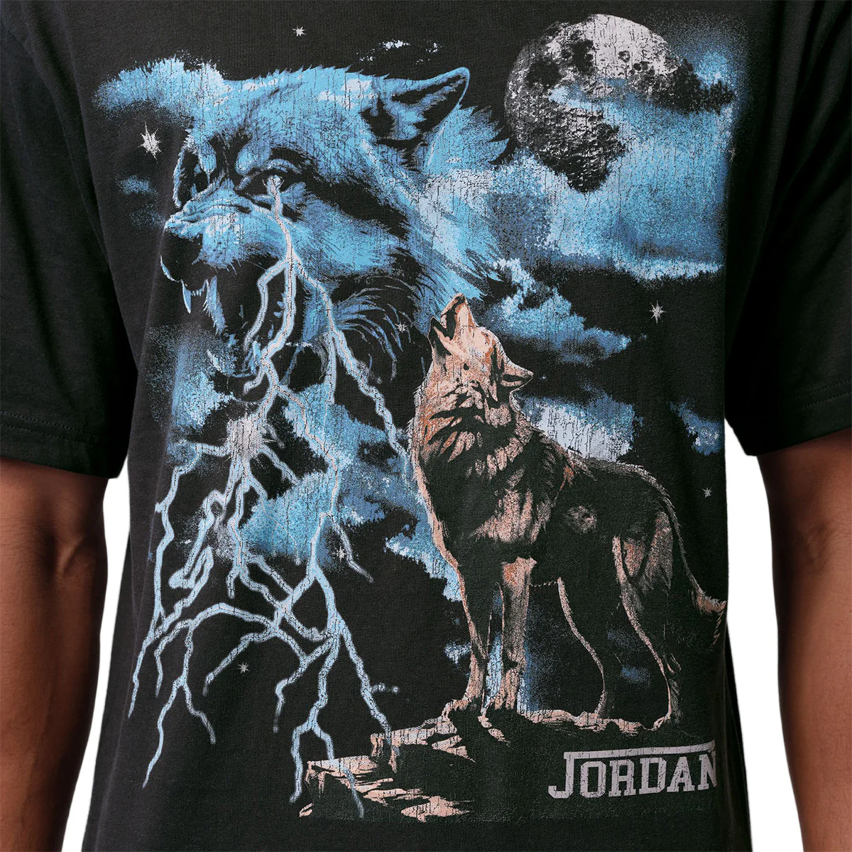 Men's Graphic T-shirt 'Off Noir' - Image 2