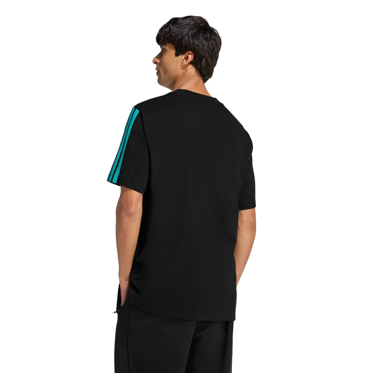 '+ MERCEDES - AMG PETRONAS FORMULA 1 TEAM DNA TEE 'Black / Semi Mint Rush' - Image 3