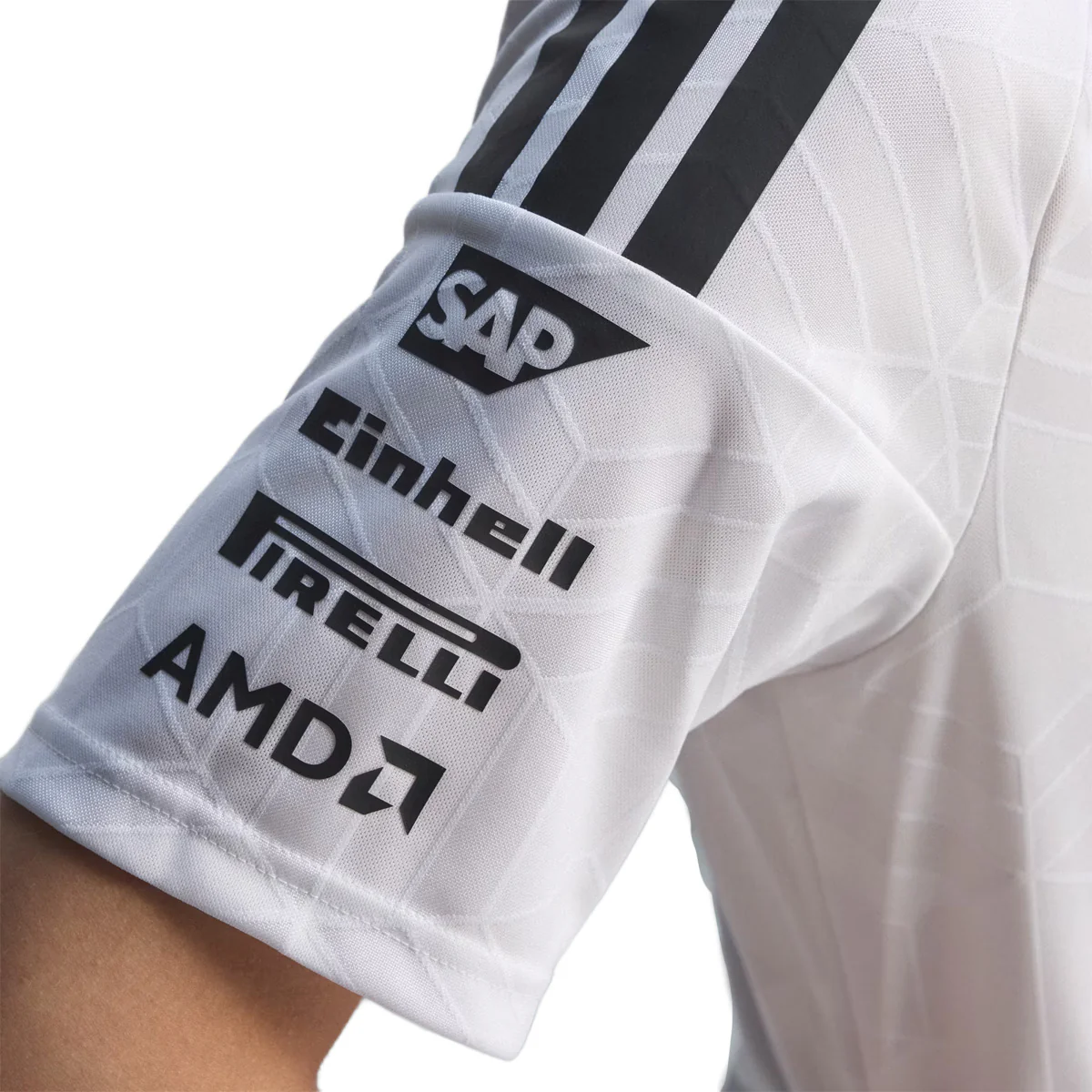 MERCEDES - AMG PETRONAS FORMULA 1 TEAM DRIVER JERSEY AUTHENTIC 'WHITE' - Image 6