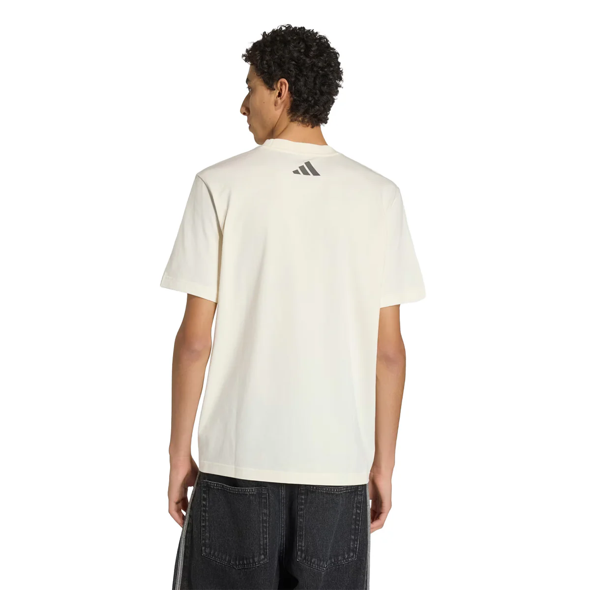 + MERCEDES - AMG PETRONAS FORMULA 1 TEAM SILVER ARROWS TEE 'Off White / Granite' - Image 4
