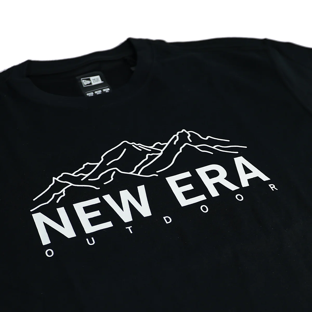 SS TEE MOUNTAINS OUTDOOR BLACK - Image 2