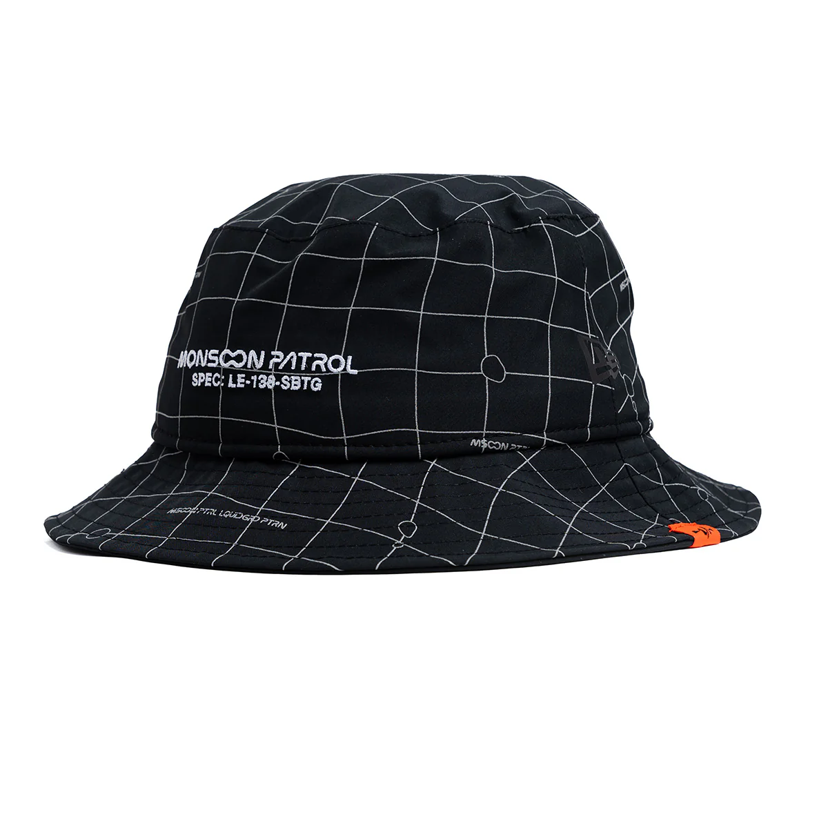 NEW ERA + MONSOON PATROL BUCKET HAT  'BLACK' - Image 2