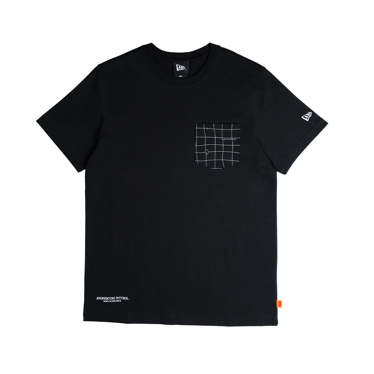 New Era + Monsoon Patrol Short Sleeve Tee 'BLACK'