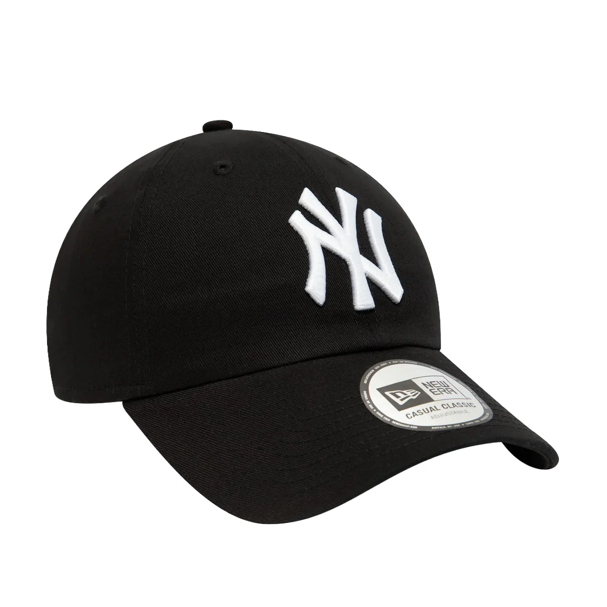 New York Yankees League Essential White On Black 9TWENTY Adjustable Cap - Image 2