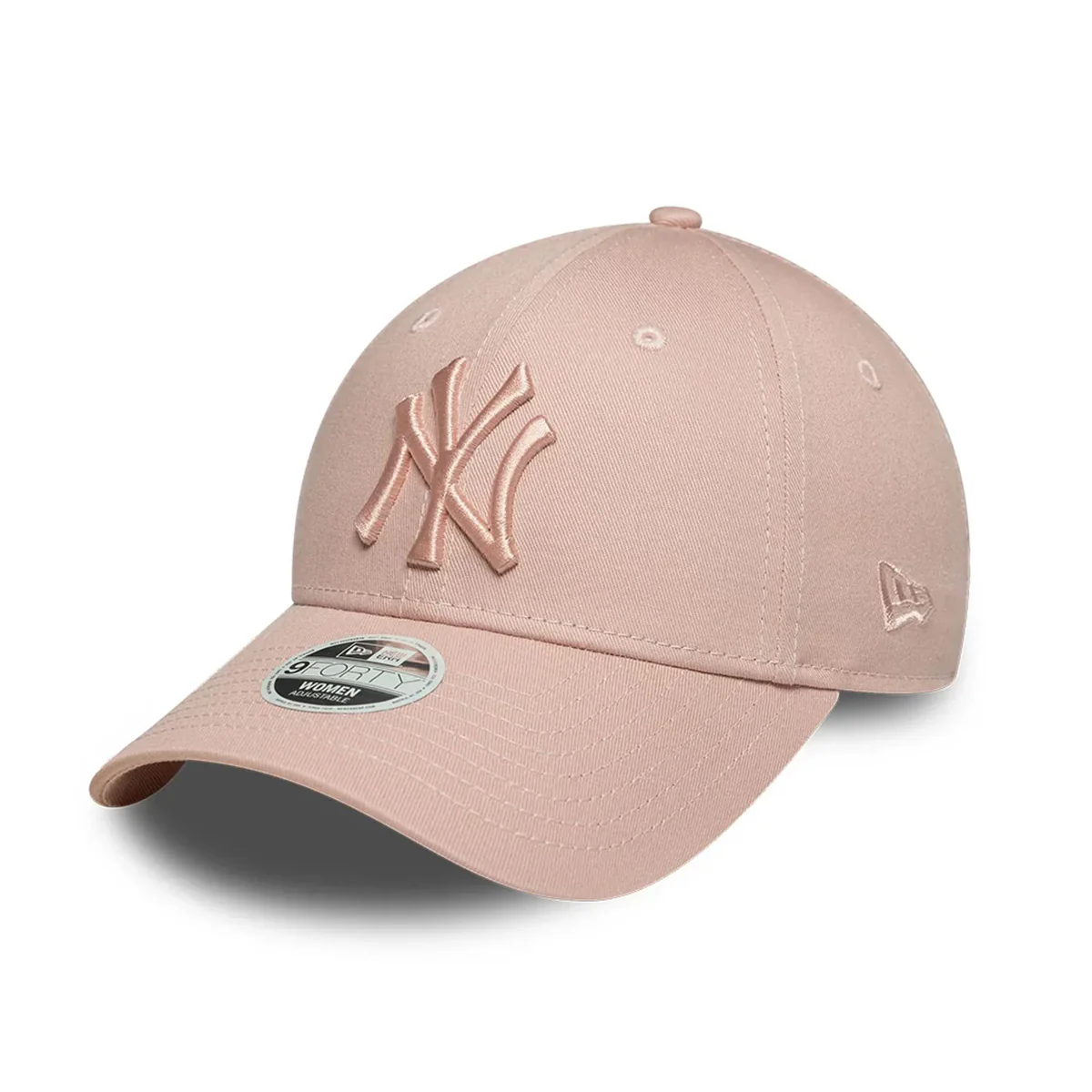 New York Yankees Womens MLB League Essential Pastel Pink 9FORTY Adjustable Cap - Image 3