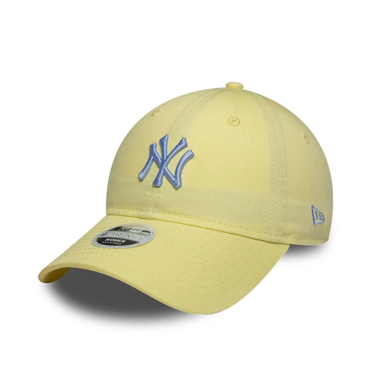 New York Yankees Womens MLB League Essential Pastel Yellow 9TWENTY Adjustable Cap - Image 2