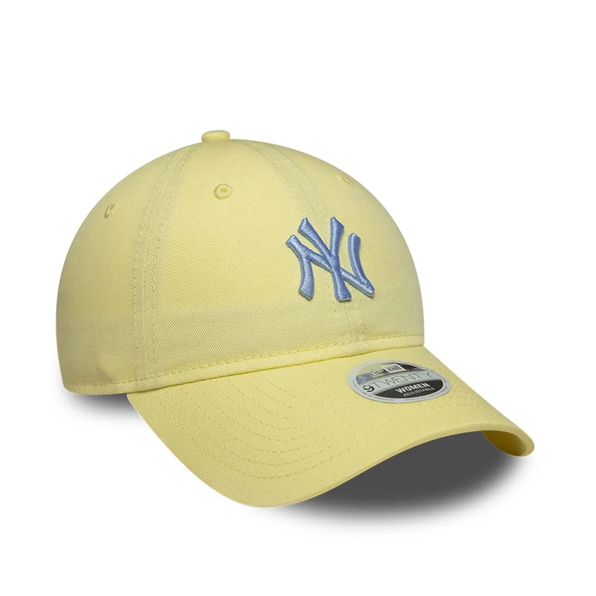 New York Yankees Womens MLB League Essential Pastel Yellow 9TWENTY Adjustable Cap - Image 3