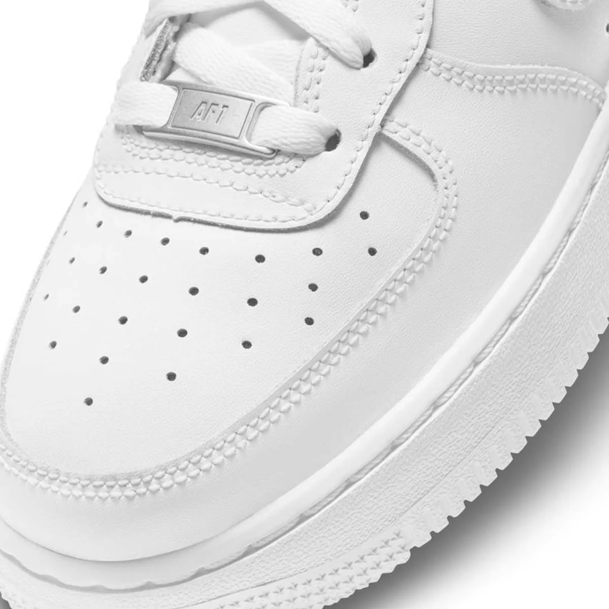 GS Air Force 1 LE 'Triple White' - Image 4