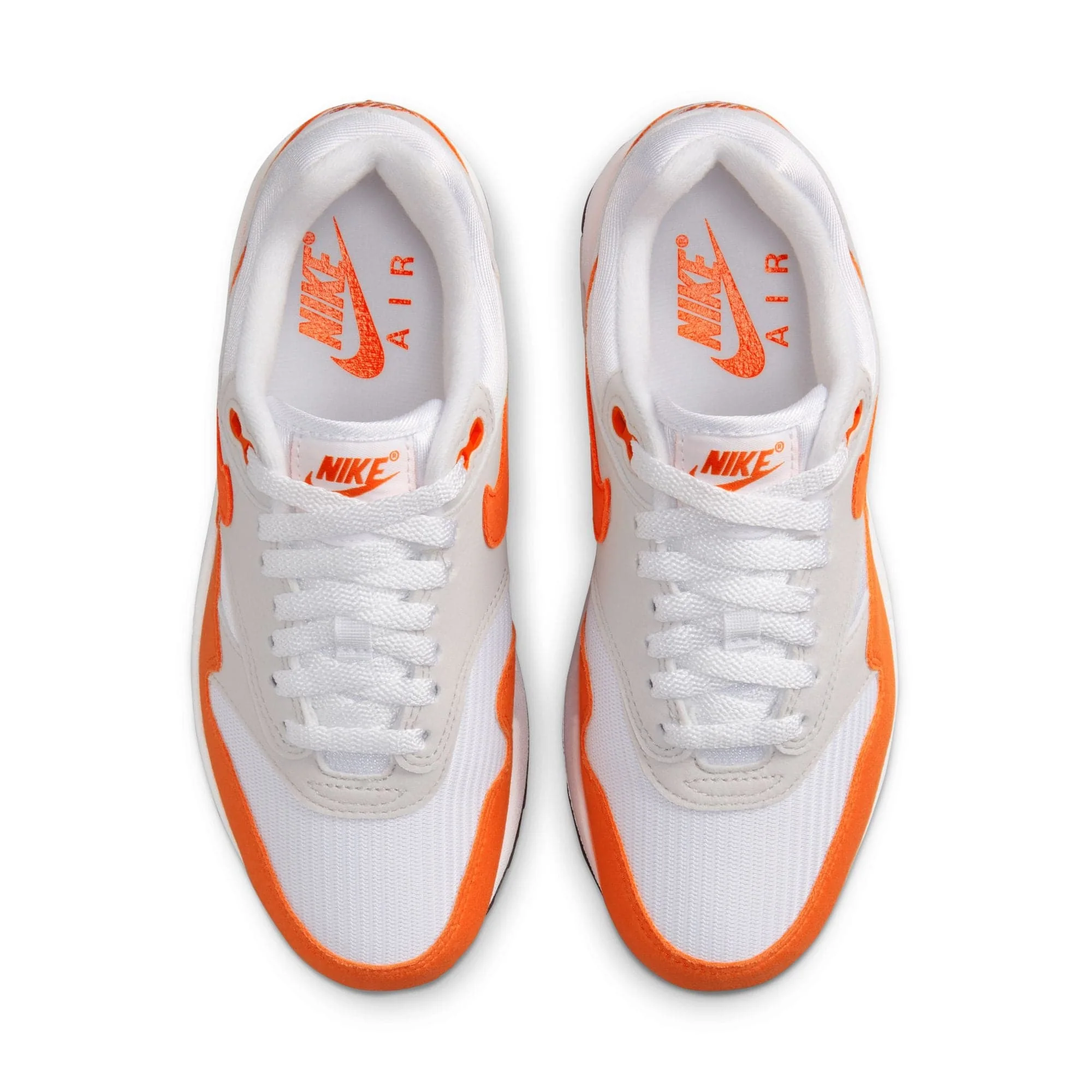 Wmns Air Max 1 'Neutral Grey Safety Orange' - Image 5