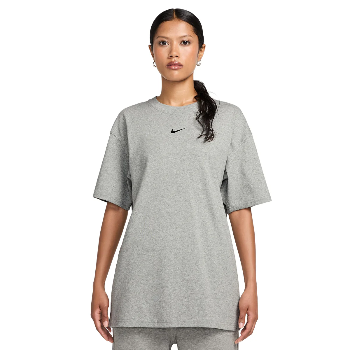 NRG NOCTA CS TEE SS 'DK GREY HEATHER/BLACK'