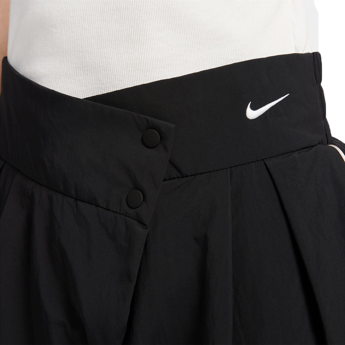 NSW Mid-Rise Asymmetrical Pants 'Black Ore' - Image 4
