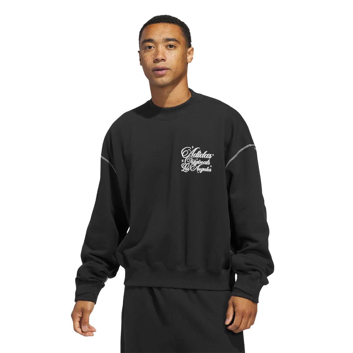O.G LA CREWNECK 'BLACK' - Image 2