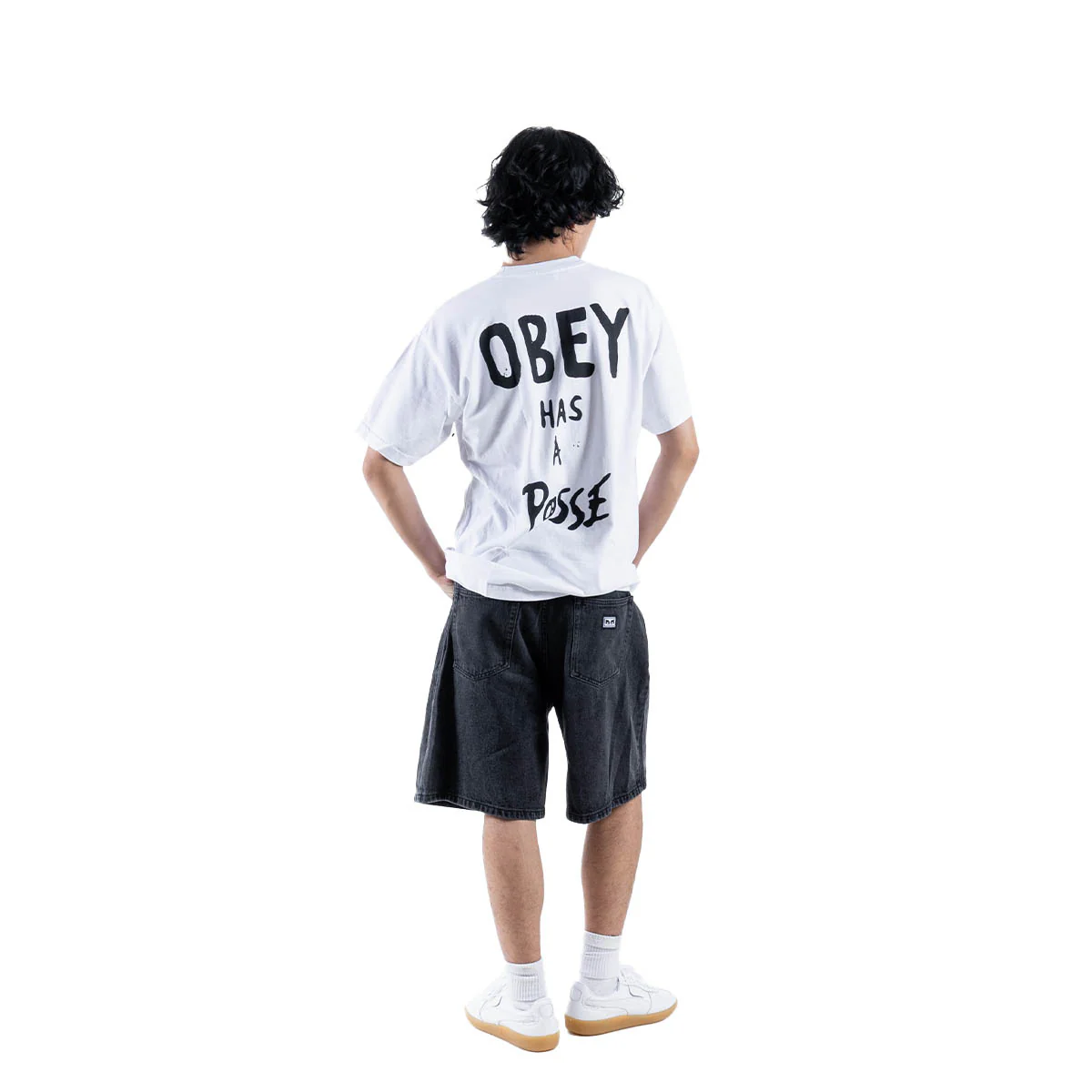 OBEY HAS A POSSE TEE 'WHITE' - Image 3