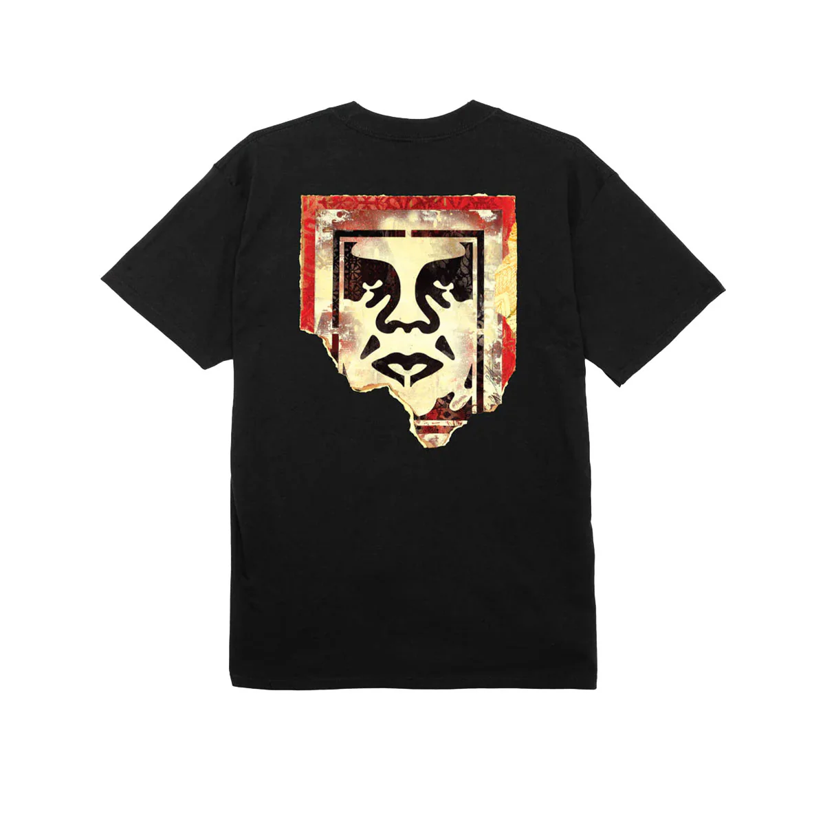 Obey Ripped Icon Blk - Image 2