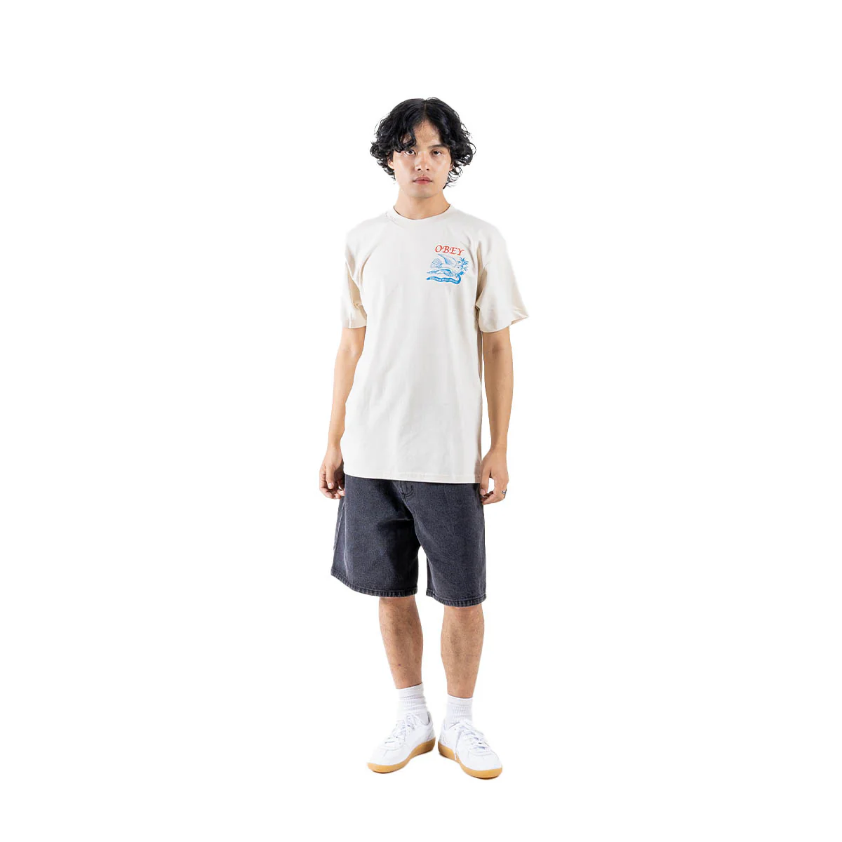PEACE DELIVERY DOVE TEE 'CREAM' - Image 2