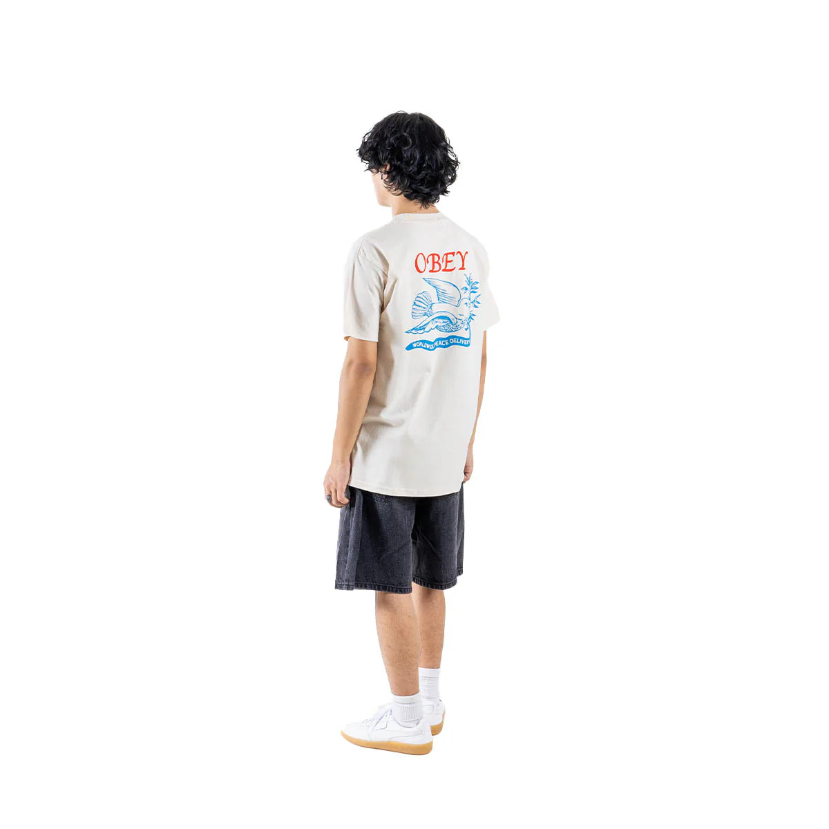 PEACE DELIVERY DOVE TEE 'CREAM' - Image 3
