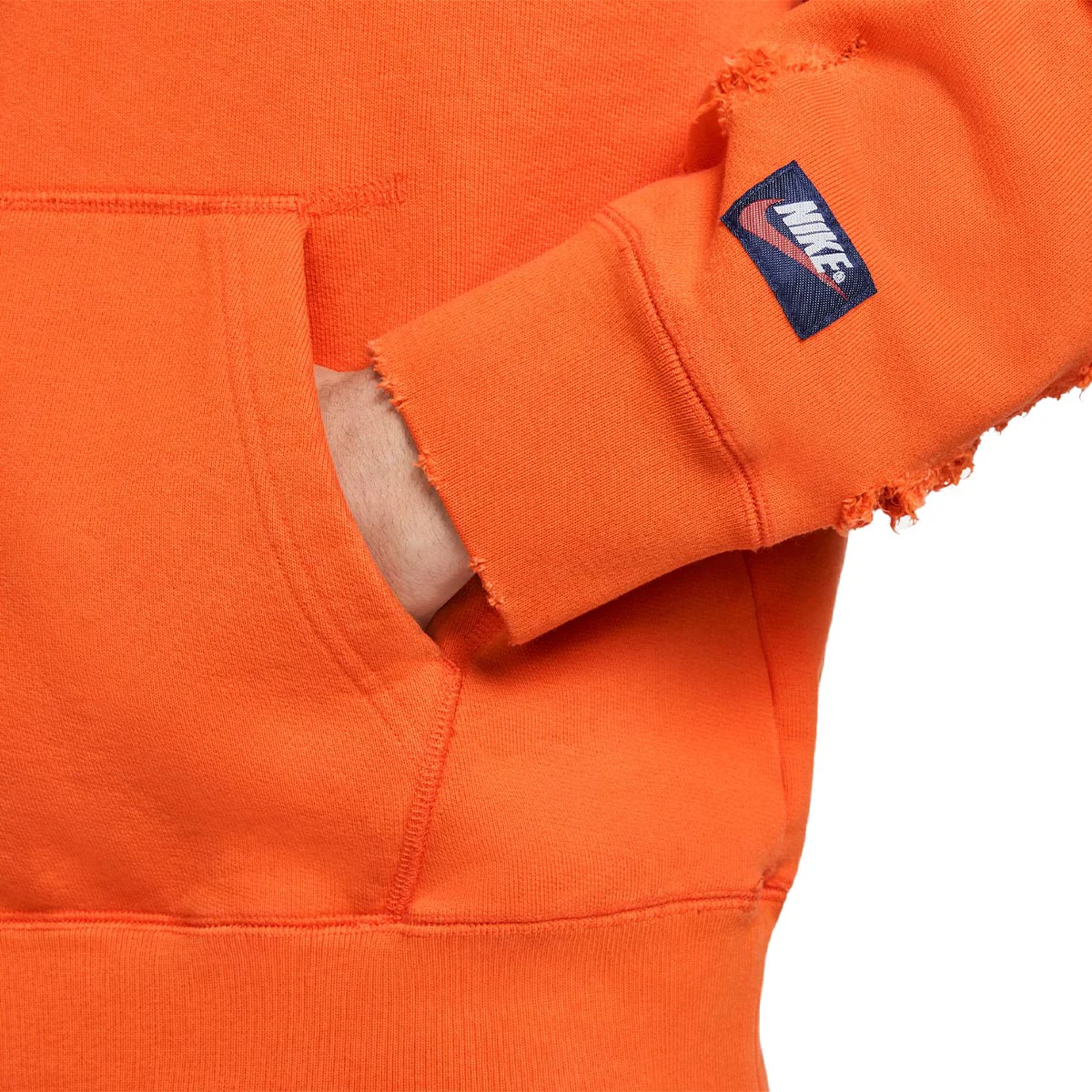 Rare Air Men's Fleece Pullover Hoodie 'Brilliant Orange' - Image 3