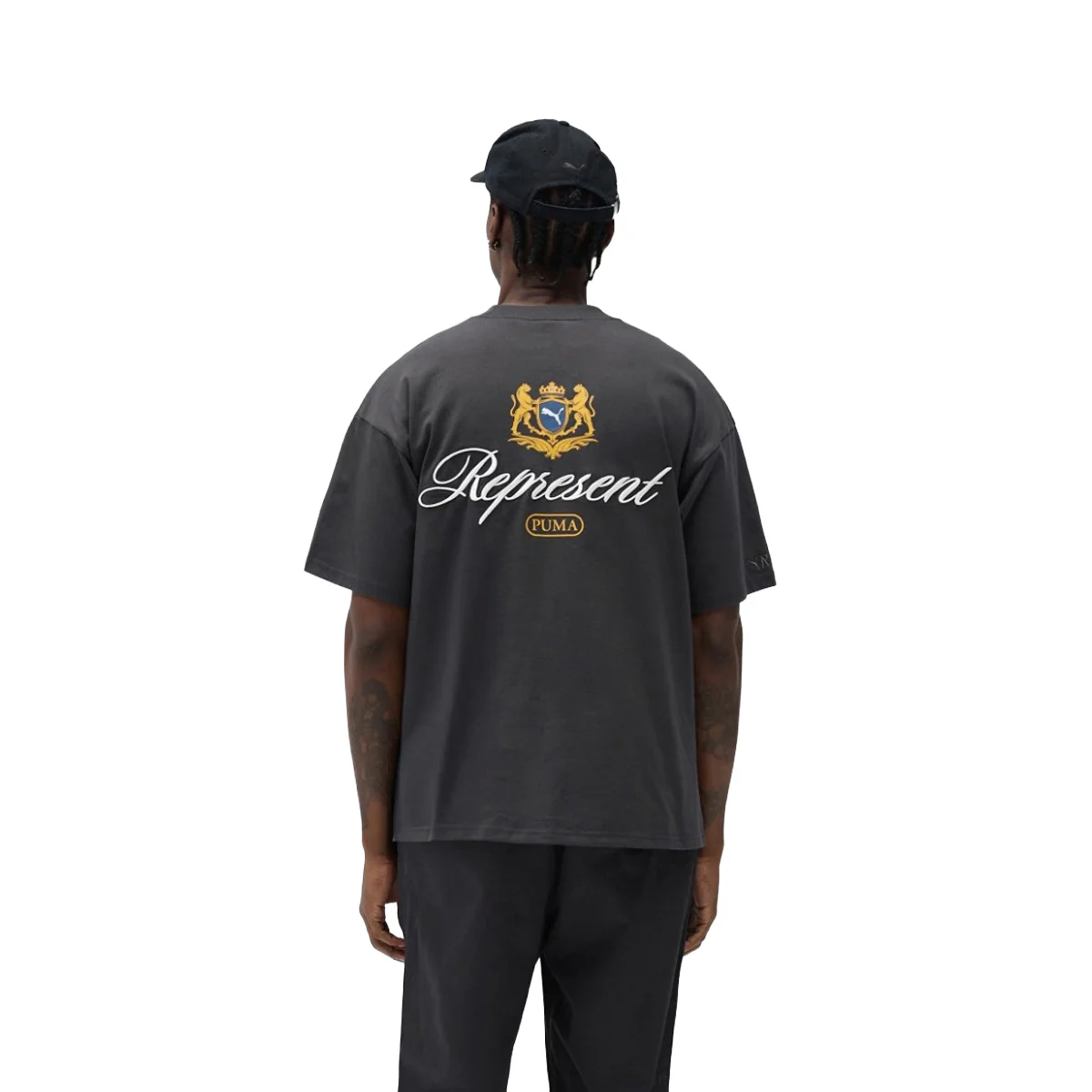 '+ REPRESENT GRAPHIC Tee 'Flat Dark Grey' - Image 3