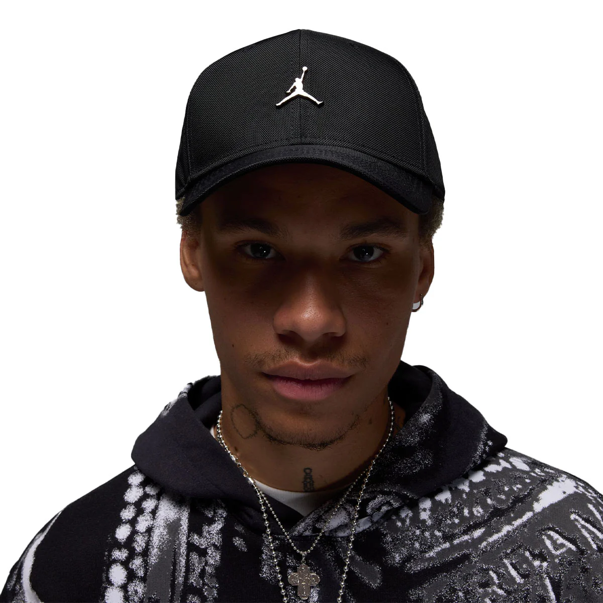 Rise Structured Metal Jumpman Cap 'Black/Gunmetal' - Image 2