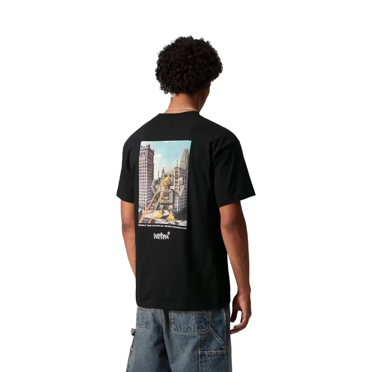 S/S Wiptopia T-Shirt 'Black' - Image 5